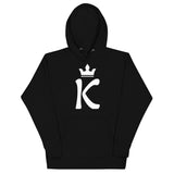 Unisex White K Hoodie