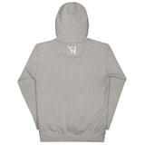 Unisex White Q Hoodie