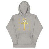 Unisex Ankh Life Gold Hoodie