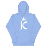 Unisex White K Hoodie