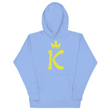 Unisex Yellow K Hoodie