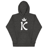 Unisex White K Hoodie