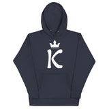 Unisex White K Hoodie