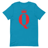 Short-Sleeve Red Q Unisex T-Shirt