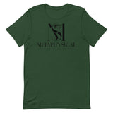 Short-Sleeve Black Logo Unisex T-Shirt