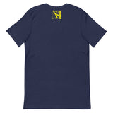 Short-Sleeve Yellow Logo Unisex T-Shirt