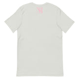Short-Sleeve Pink Logo Unisex T-Shirt