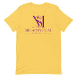 Short-Sleeve Purple Logo Unisex T-Shirt