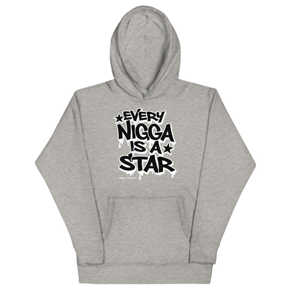 Every Nigga Is A Star Black/White Unisex Hoodie