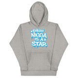 Every  Nigga Is A Star Sky white Unisex Hoodie