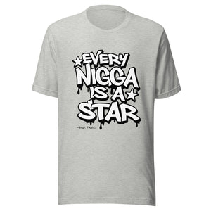 Every Nigga Is A Star Black/white Unisex t-shirt