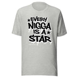 Every Nigga Is A Star Black/white Unisex t-shirt