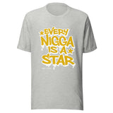 Every Nigga Is A Star Black/White Unisex t-shirt