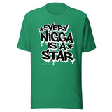 Every Nigga Is A Star Black/white Unisex t-shirt