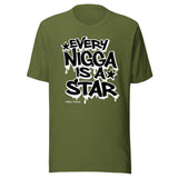 Every Nigga Is A Star Black/white Unisex t-shirt