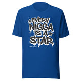 Every Nigga Is A Star Black/white Unisex t-shirt