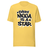 Every Nigga Is A Star Black/white Unisex t-shirt