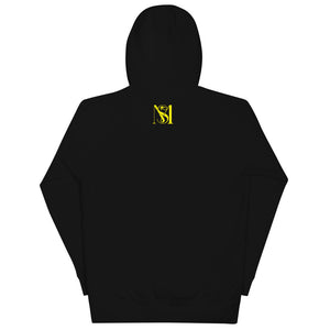 Unisex Yellow Q Hoodie