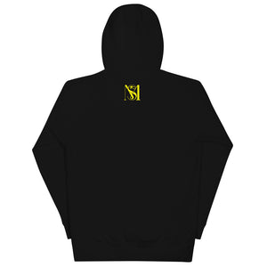 Unisex Yellow K Hoodie