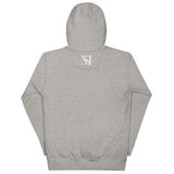 Unisex White Logo Hoodie