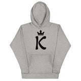 Unisex Black K Hoodie