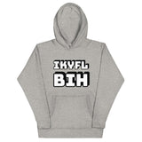 Unisex IKYFL Grey/black/white Hoodie