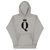 Unisex Black Q Hoodie