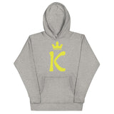 Unisex Yellow K Hoodie