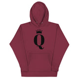 Unisex Black Q Hoodie