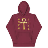 Unisex Ankh Life Gold Hoodie