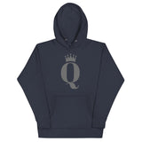 Unisex Grey Q Hoodie