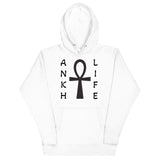 Unisex Black Ankh Life Hoodie