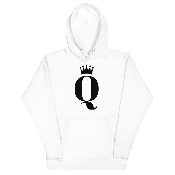 Unisex Black Q Hoodie