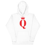 Unisex Red Q Hoodie