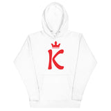 Unisex Red K Hoodie