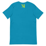 Short-Sleeve Yellow Logo Unisex T-Shirt