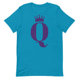 Short-Sleeve Purple Q Unisex T-Shirt