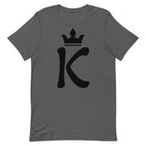 Short-Sleeve Black K Unisex T-Shirt