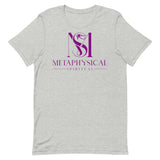 Short-Sleeve Purple Logo Unisex T-Shirt