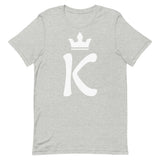 Short-Sleeve White K Unisex T-Shirt