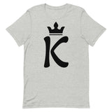 Short-Sleeve Black K Unisex T-Shirt