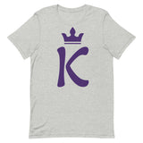 Short-Sleeve Purple K Unisex T-Shirt