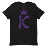 Short-Sleeve Purple K Unisex T-Shirt