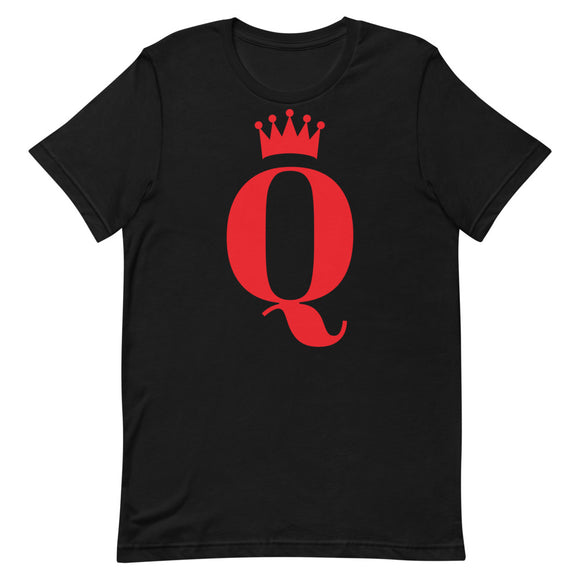 Short-Sleeve Red Q Unisex T-Shirt