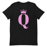 Short-Sleeve Pink Q Unisex T-Shirt