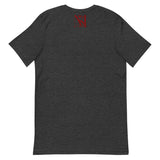 Short-Sleeve Maroon Logo Unisex T-Shirt