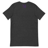 Short-Sleeve Purple K Unisex T-Shirt