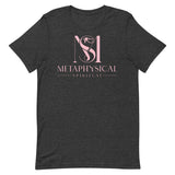 Short-Sleeve Pink Logo Unisex T-Shirt