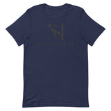 Short-Sleeve Black Logo Unisex T-Shirt