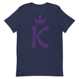 Short-Sleeve Purple K Unisex T-Shirt